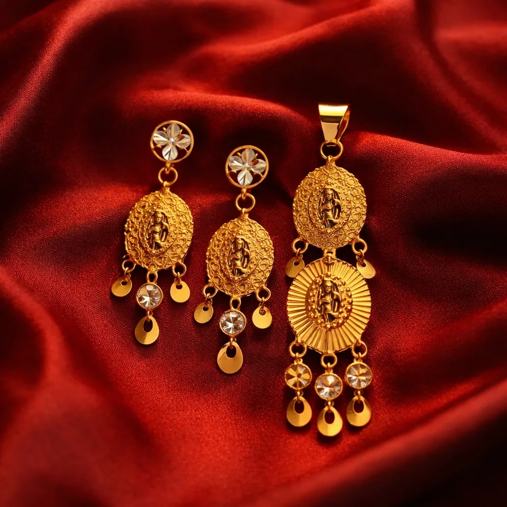 Ornate Gold Earrings