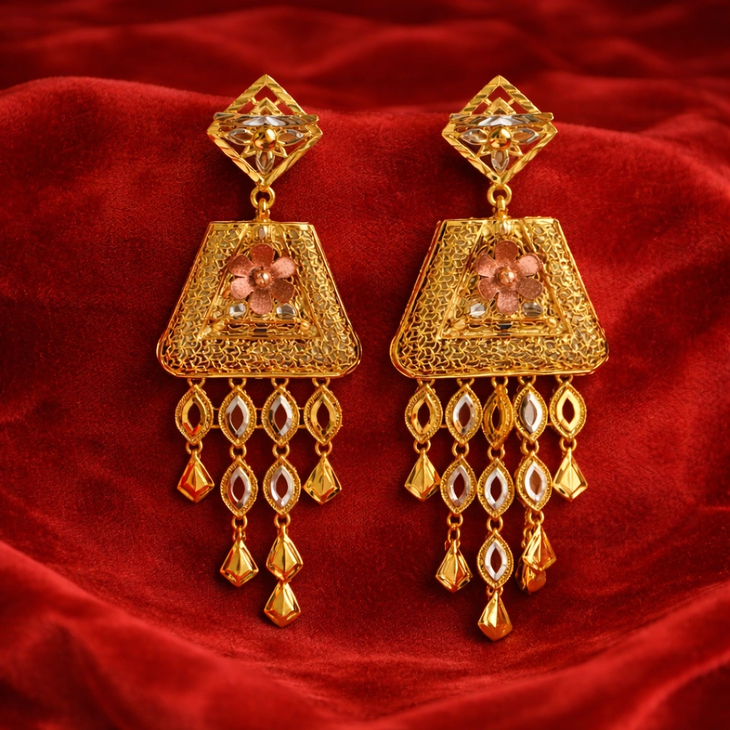 Ornate Gold Earrings
