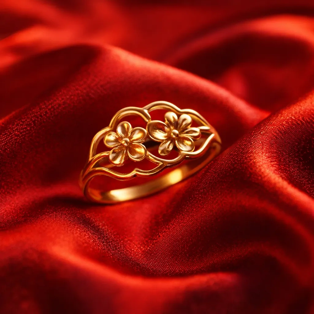 Ornate Gold Bangle