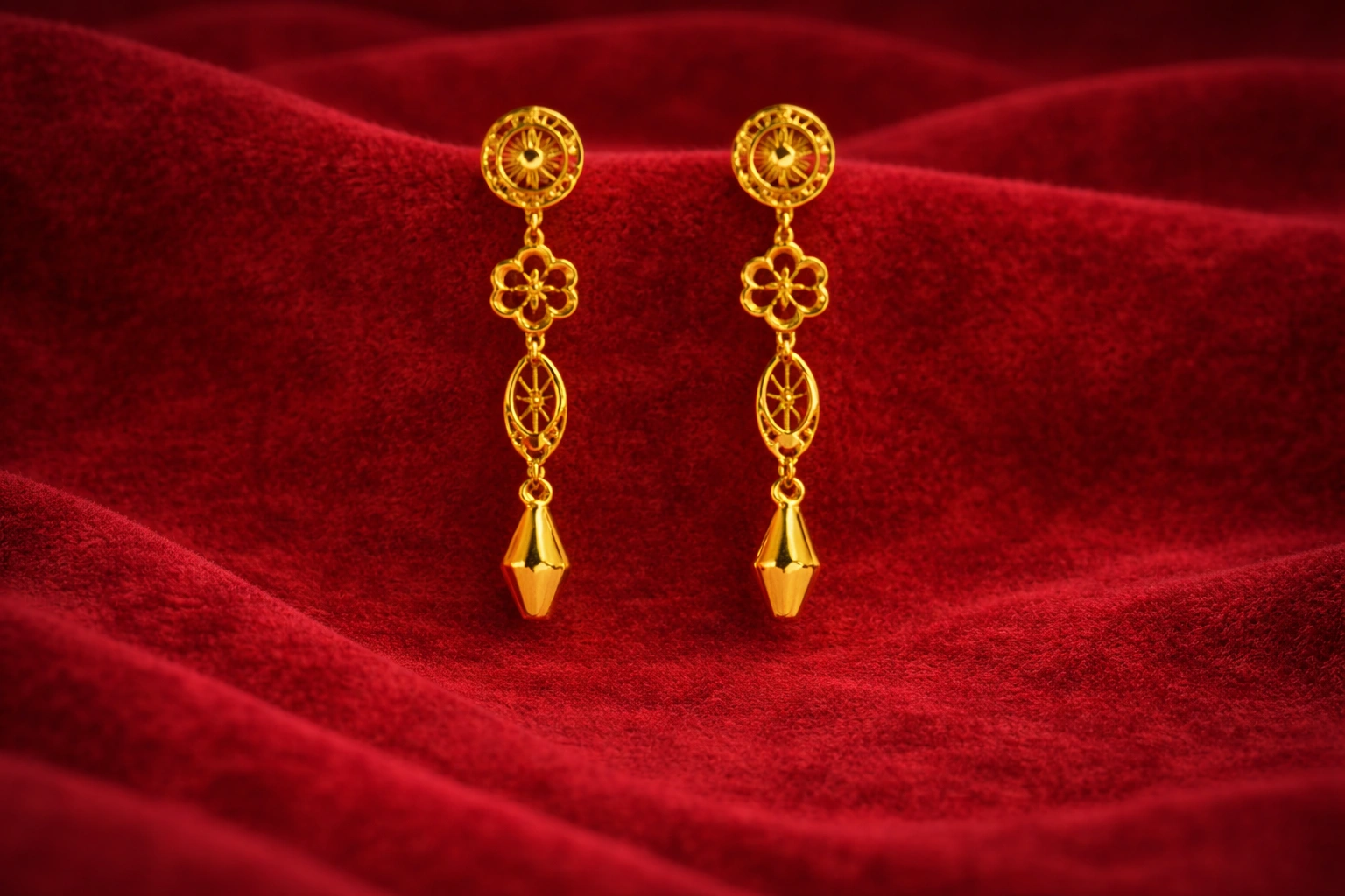 Ornate Gold Bangle