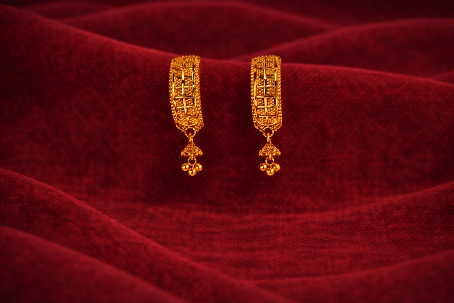 Ornate Gold Bangle