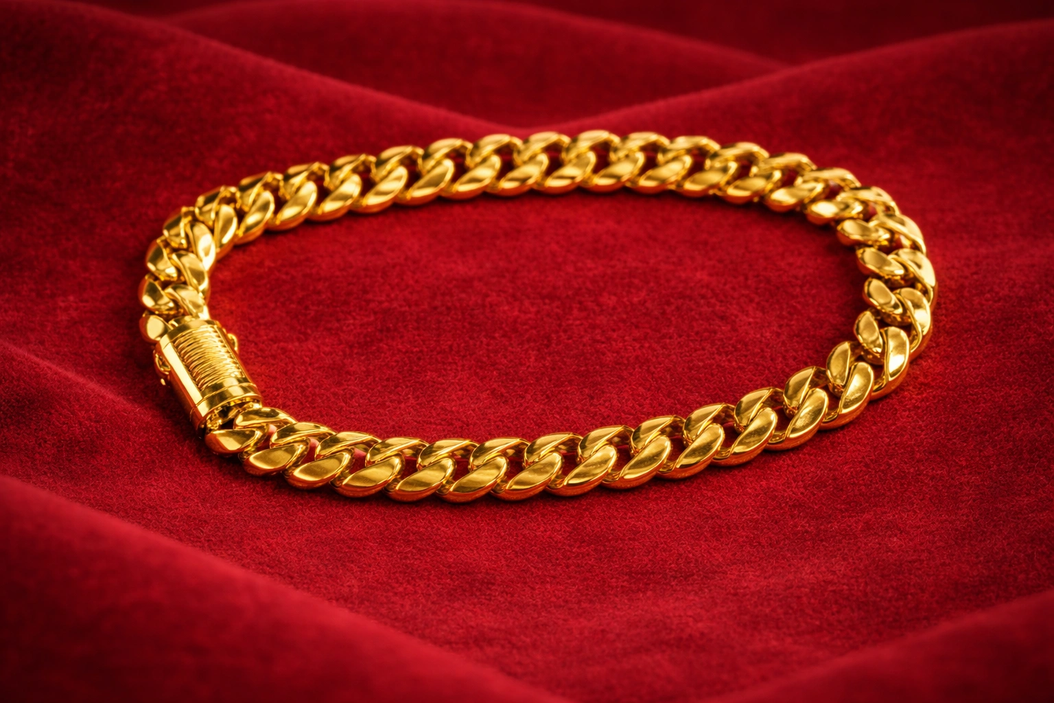 Ornate Gold Bangle