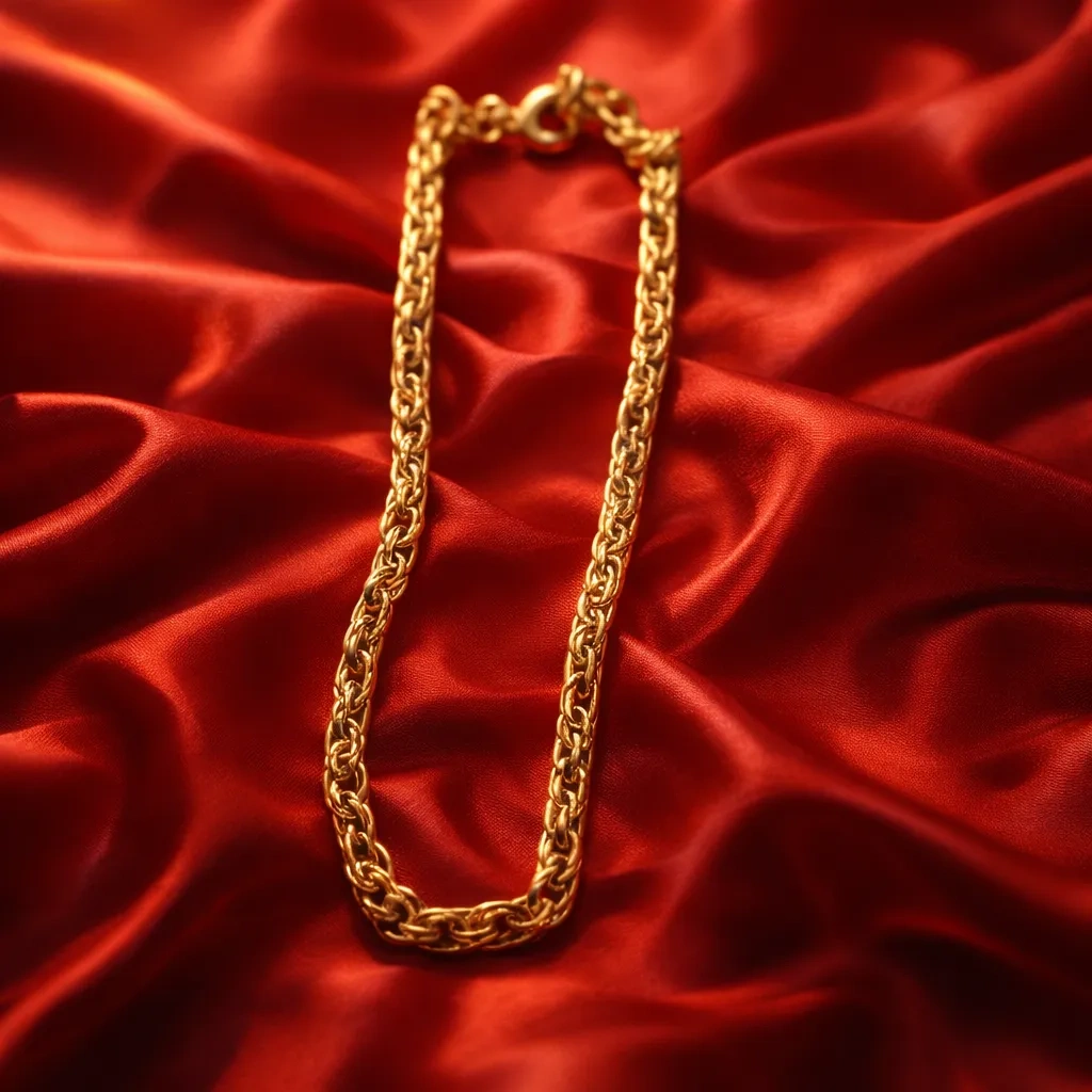 Ornate Gold Bangle